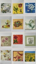 Set 24pz Tovaglioli con Fiori