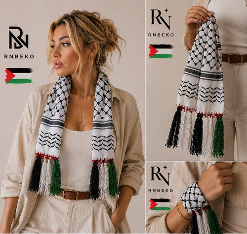 Keffiyeh sciarpa palestina - sciarpa,