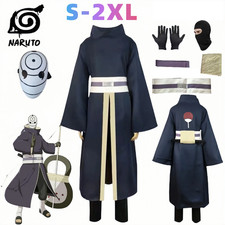 Naruto Akatsuki Ninja Uchiha Obito Cosplay Costume Halloween Carnevale