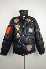 MONCLER GIUBBINO PIUMINO UOMO TG. 8 DOWN JACKET MAN VINTAGE CASUAL NYLON TOPPE