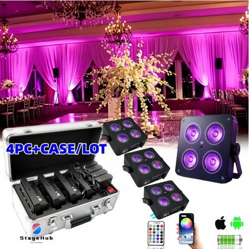4pz custodia 4x18w led - 4pz/custodia,