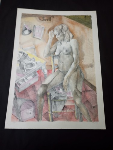 Litografia ugo attardi - litografia,