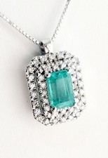 Collana pendente ottagonale