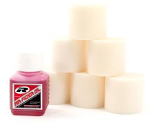 r07101 ricambi filtri aria 6pz + 45ml di olio filtro robitronic