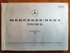Mercedes Type 190 SL 1959