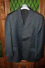 Consar, Giacca uomo, Blu chiaro, Spigato, Lana e Cachemire, Vedi misure, usata