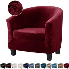 Coprisedia Vasca in Velluto