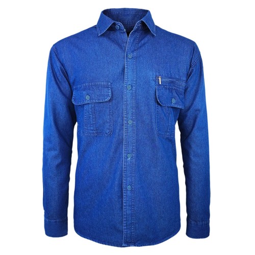 Camicia jeans uomo regular - di,