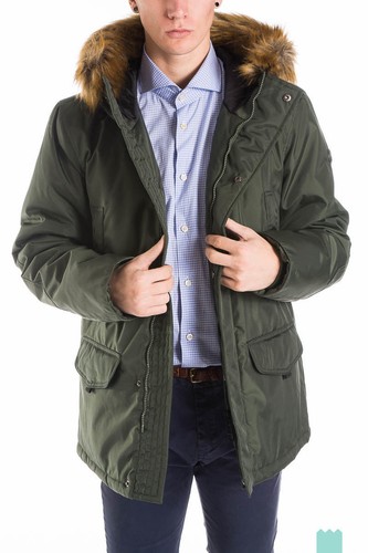 Giacca parka con cappuccio