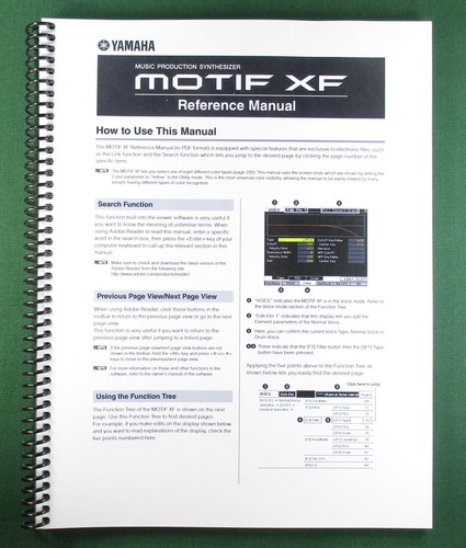Manuale riferimento yamaha - manuale, di