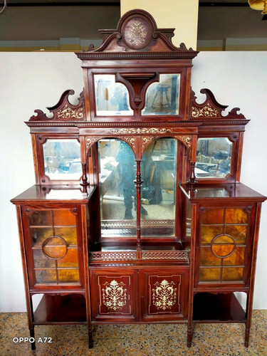 Antico mobile vetrina credenza - antico,