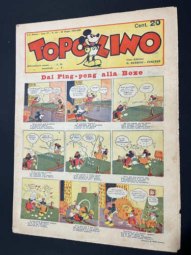 Topolino giornale originale - giornale, n