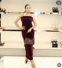 Abito donna Zara velluto