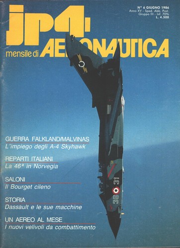 Rivista jp4 aeronautica - jp4, n.