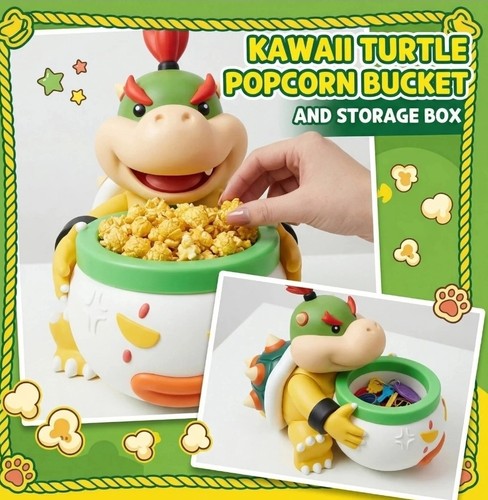 Bowser popcorn super mario - bowser, jr.