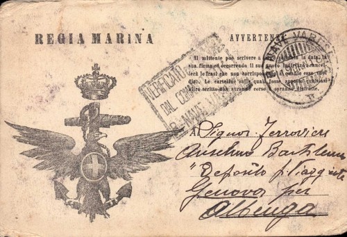 1916 posta franchigia regia - in,