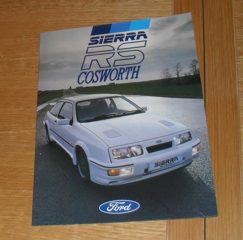 Brochure ford sierra - sierra, rs