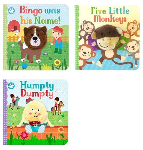 3pk finger puppet - finger,