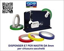 PZ. 2 SIGILLA SACCHETTI SIGILLATRICE CON NASTRO ADESIVO DA 9mm SCOTCH DISPENSER