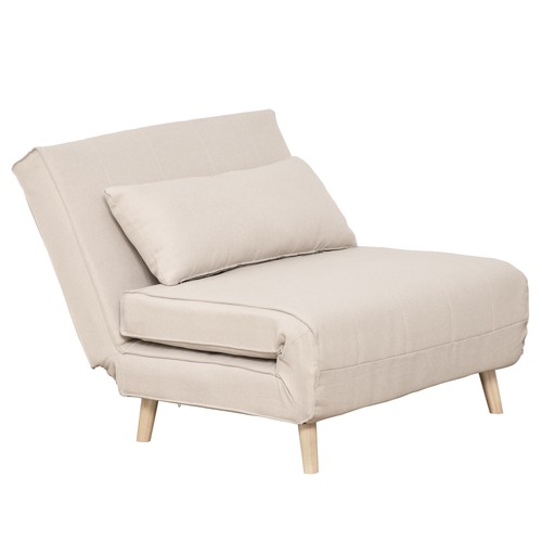 Homcom poltrona letto - poltrona,
