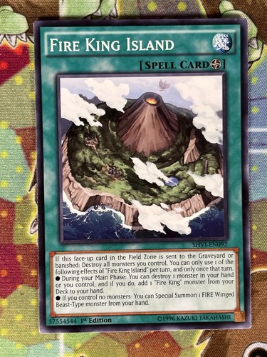 Yugioh isola del - isola, fuoco