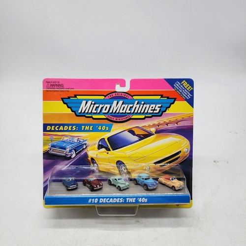 Micro machines decades - micro,