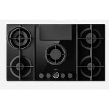 ELICA NIKOLATESLA FLAME EVO BL/A/88 PIANO COTTURA A GAS CAPPA INTEGRATA