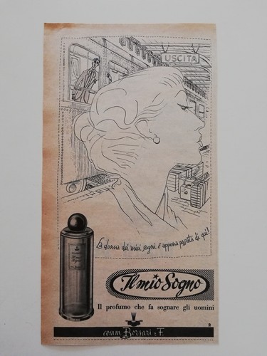 Clipping pubblicità adv 1954 - clipping,