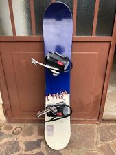 Scott Peopleparty 147 Tavola Da Snowboard Blu bianco +attacchi sport