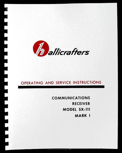 Hallicrafters 111 sx111 mk1 - sx-111,