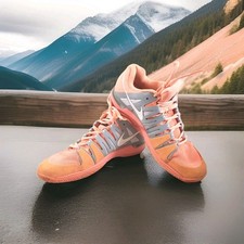 Scarpe da tennis Nike Zoom Vapor 9 Tour Federer 543222-610 Wimbledon da donna US 11 