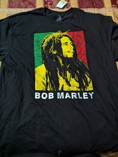 Bob Marley  T-Shirt Black XXL