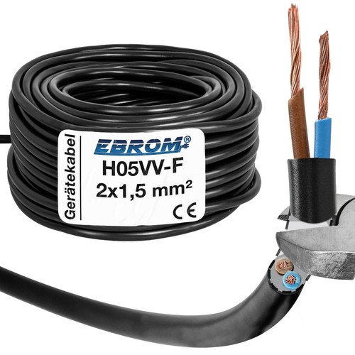 H05vv 2x1 5 - h05vv-f, 2x1,5