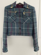 GUCCI giacca donna lana quadri