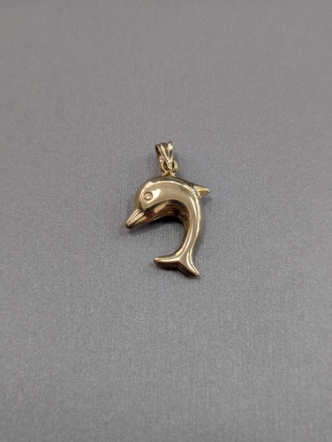 Ciondolo delfino 14k - ciondolo,