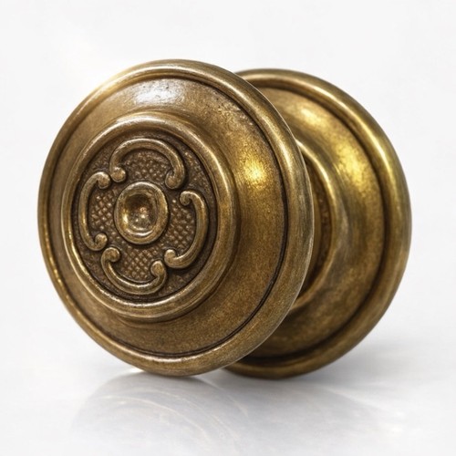 Pomello mobili vintage ottone - mobili,
