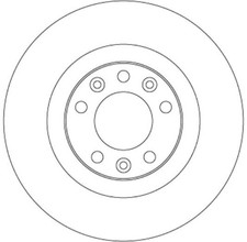 TRW DF6667 COPPIA DISCHI Citroen C4 grand picasso/spacetourer (2013->) 1,2 - 96k