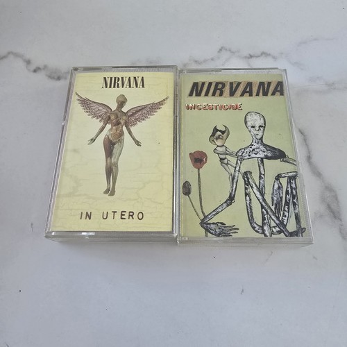 Nirvana cassette albums - nirvana,