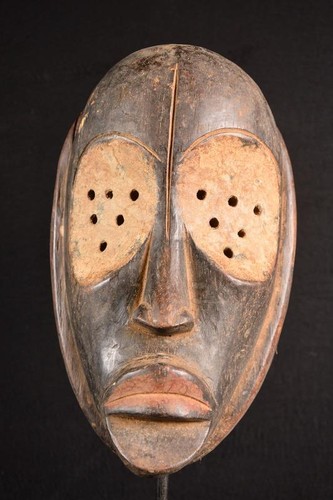 Maschera africana antica - africana, bembe
