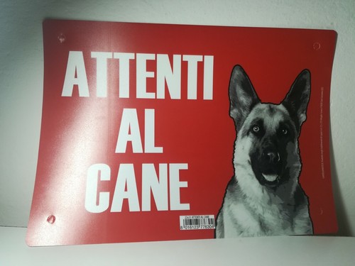 Cartello plastificato con - cartello,