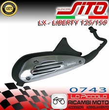 0743 MARMITTA SITO PLUS PIAGGIO LIBERTY 125 150 2009 2010 2011 OMOLOGATA NUOVA