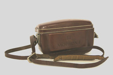 Zeiss Ikon Movikon 8 Kameratasche Leder leather bag case mit Gurt (13052001)