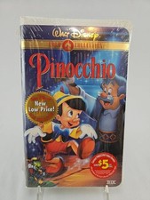 Pinocchio vhs 1999 clam - 1999,,