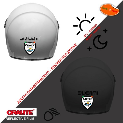 Adesivi casco rifrangenti