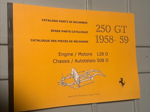 Ferrari 250 1958 spare - gt, 1958-59