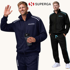 Tuta uomo full zip primaverile