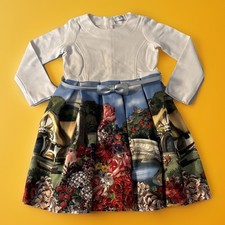 Abito Biancaneve - Monnalisa Tg 104 - 4 Anni Ottime Condizioni Bambina ��