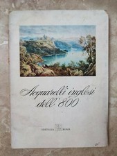 ACQUARELLI INGLESI DELL 800 -