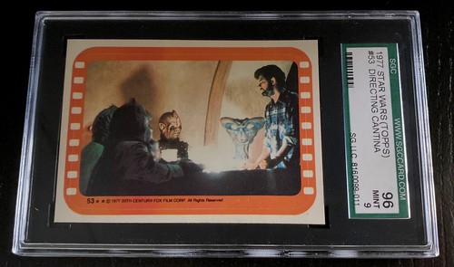 Sgc george lucas rookie card - 9,