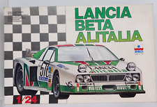 Kit modellino auto da corsa Esci Lancia Beta Montecarlo Alitalia 1:24 3014 1979